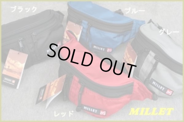 画像1: 【１２％ｏｆｆ】MILLETミレー ウエストバッグ(4色有) (1)