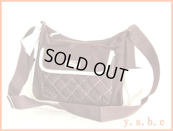 画像4: 【メール便ok】ダイヤステッチショルダーバッグ(３色有) (4)