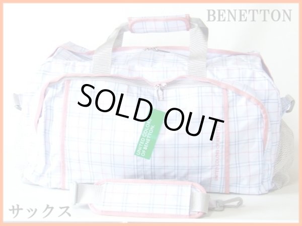 画像5: 【１４％ｏｆｆ】BENETTON/ベネトンチェック柄ボストンバッグ(３色有) (5)