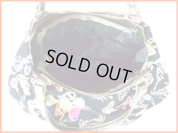 画像5: カラフルなハイヒール柄手提げ (5)