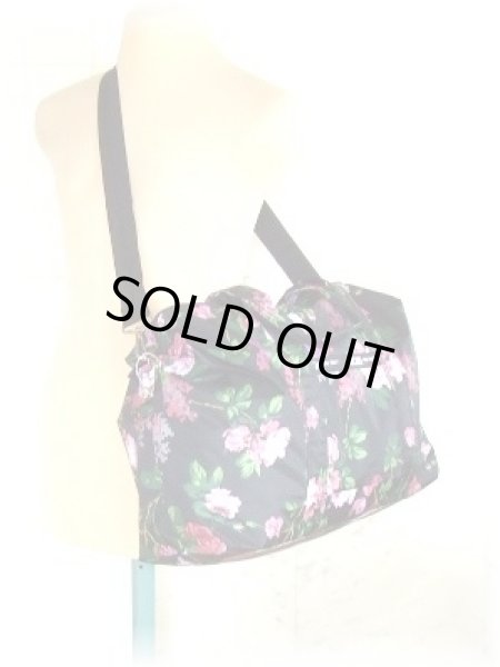 画像5: AMICA MODA/薔薇プリント2wayボストン (5)