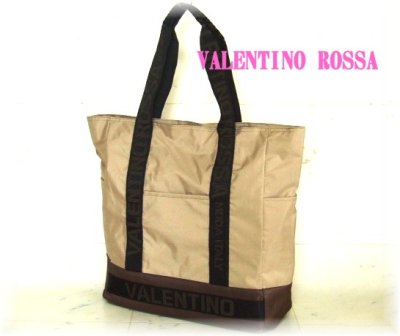 画像3: VALENTINO ROSSA/ロゴテープトートバッグ(２色有)