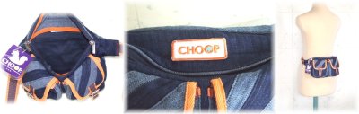 画像2: 【25%off】CHOOP/デニムウエストバッグ