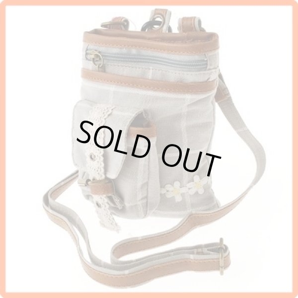 画像2: 【メール便ok】レース付シザーバッグ(3色有) (2)