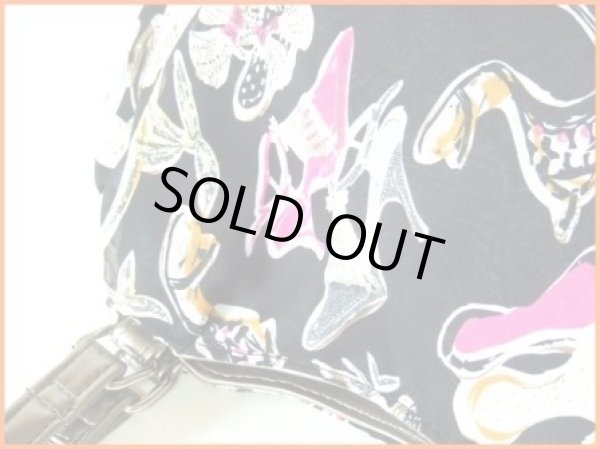 画像4: カラフルなハイヒール柄手提げ (4)