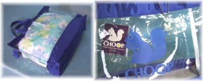 画像1: CHOOP/キュートなビニールトートバッグ