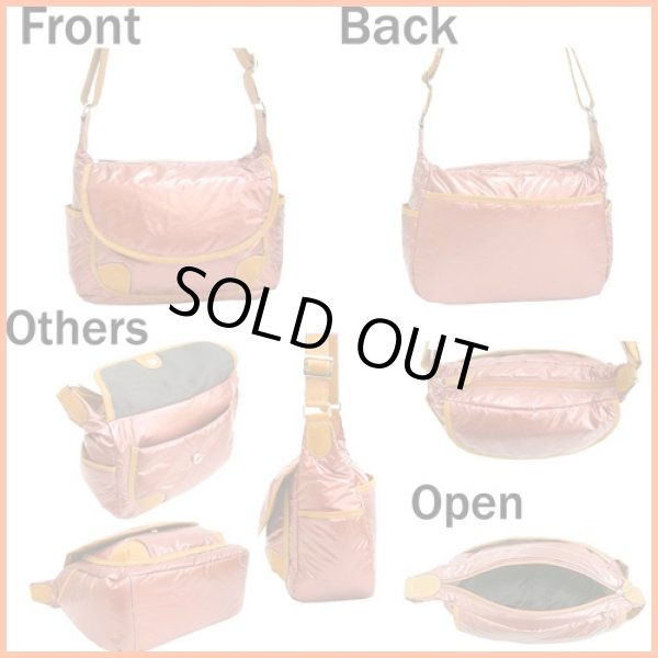 画像2: 軽量ポンティング加工ショルダーバッグ(４色有) (2)