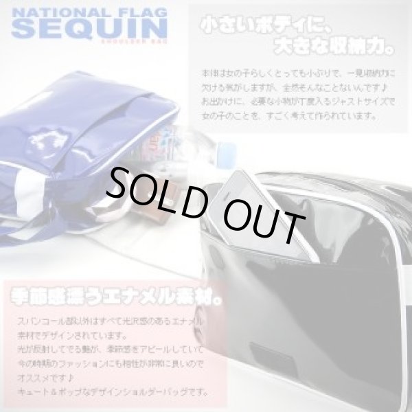 画像3: トリコロール／フランス国旗スパンコールショルダーバッグ【メール便ok】 (3)