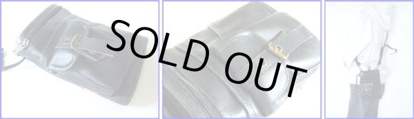 画像3: 【メール便ok】フェイクレザー3WAYチョークバッグ (3)