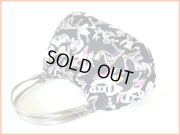 画像3: カラフルなハイヒール柄手提げ (3)