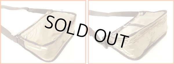 画像2: 【メール便ok】【拡幅機能付】メタリックショルダーバッグ(５色有) (2)