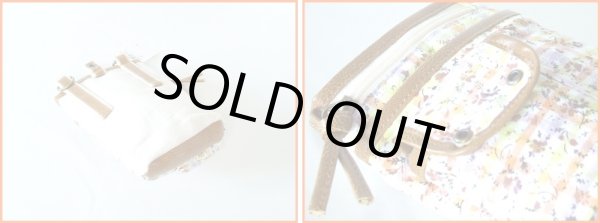 画像2: 【メール便ok】小花柄3wayシザーバッグ(２色有) (2)