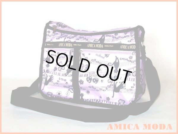 画像4: キャット＆ピアノ鍵盤ショルダー(3色有) (4)