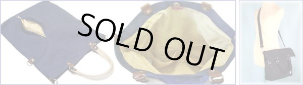 画像3: 【１５％ｏｆｆ】帆布工房SECRETLINE２ｗａｙトートバッグ(３色有) (3)