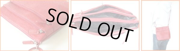 画像3: エレガントなオースト型押しポシェット (3)