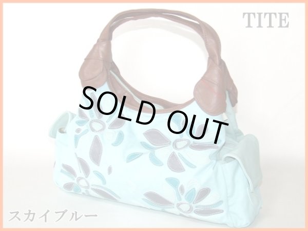 画像4: 【訳あり】TITE/フラワーアップリケショルダー(2色有) (4)