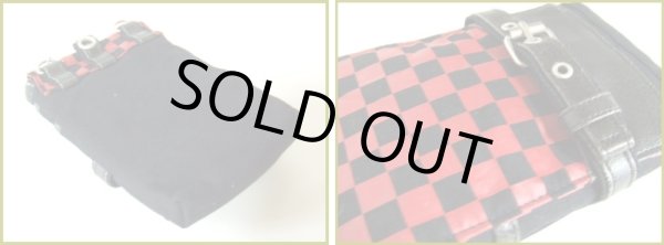 画像3: CUBIC COREチェッカー柄2WAYシザーバッグ(３色有)【メール便ok】 (3)