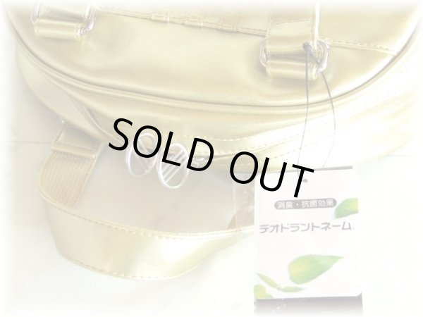 画像4: 【15%off】adidasアディダスメタリックゴールドミニボストン (4)