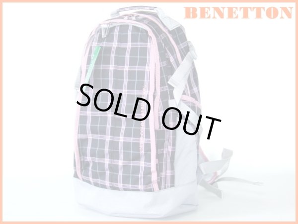 画像1: 【１０％ｏｆｆ】BENETTON☆ベネトンチェック柄Ｄパック（３色有） (1)