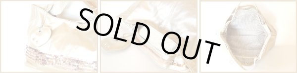 画像3: 【特売】ハートチャーム付スパンコール手提げバッグ(３色有) (3)