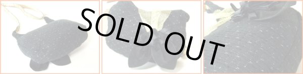 画像3: ＜訳あり＞コサージュ付ニットショルダーバッグ(２色有) (3)