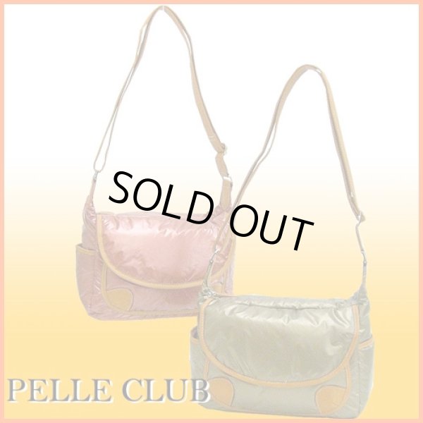 画像5: 軽量ポンティング加工ショルダーバッグ(４色有) (5)