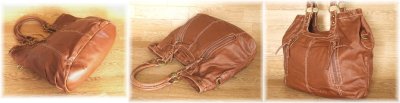 画像1: 【27%off】briller/ブリエ　ソフト合皮2wayトート