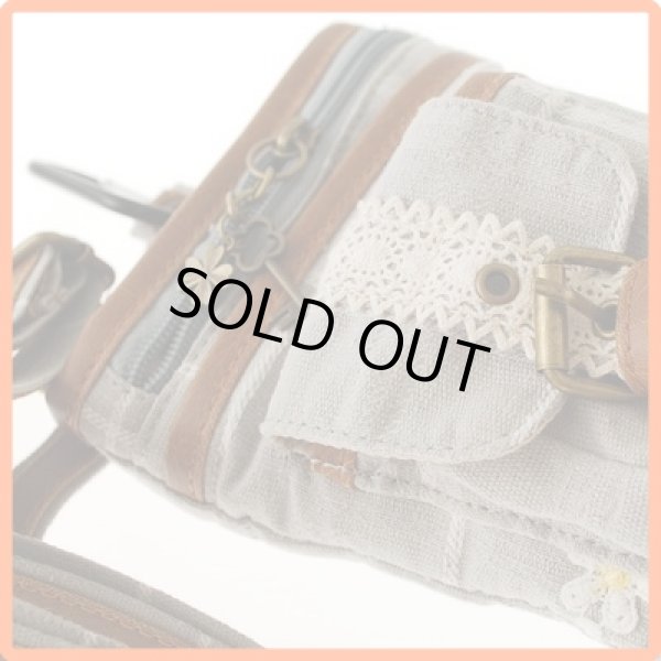 画像4: 【メール便ok】レース付シザーバッグ(3色有) (4)