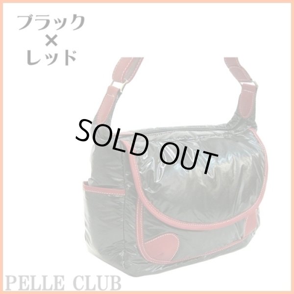 画像4: 軽量ポンティング加工ショルダーバッグ(４色有) (4)