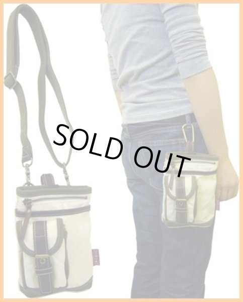 画像3: 【12%off】帆布工房CHORD2wayチョークバッグ(3色有) (3)