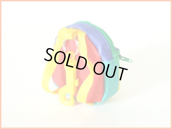 画像2: カラフルなリュックサック型ポーチ (2)