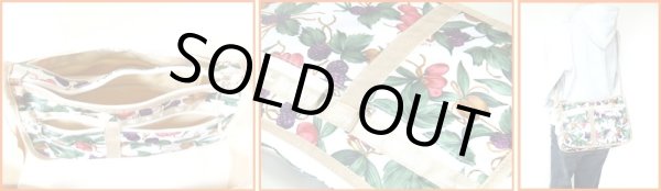 画像3: 【メール便ok】拡幅機能付フルーツ柄ショルダーバッグ(３色有) (3)