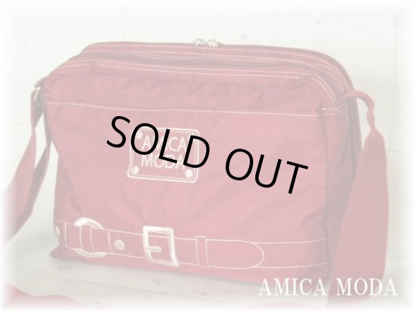 画像2: 【メール便ok】AMICA/ステッチポシェット(3色有) (2)