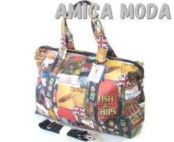 【新入荷】英国モチーフ２ＷＡＹボストンバッグ