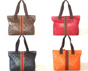 【新入荷】センターラインキルトトートバッグ