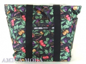 【新入荷】トロピカルフルーツプリントトートバッグ