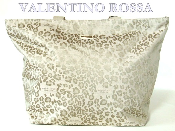 【新入荷】レオパードジャガード大型トートバッグ