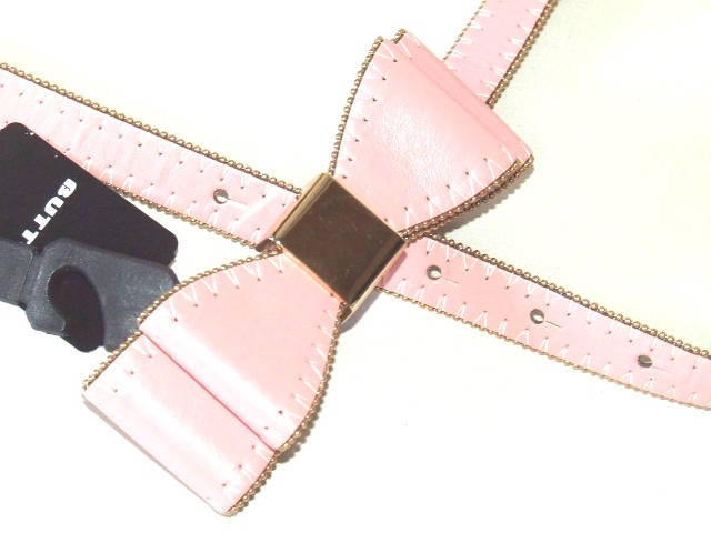 【新入荷】BUTTERリボンバックルベルト