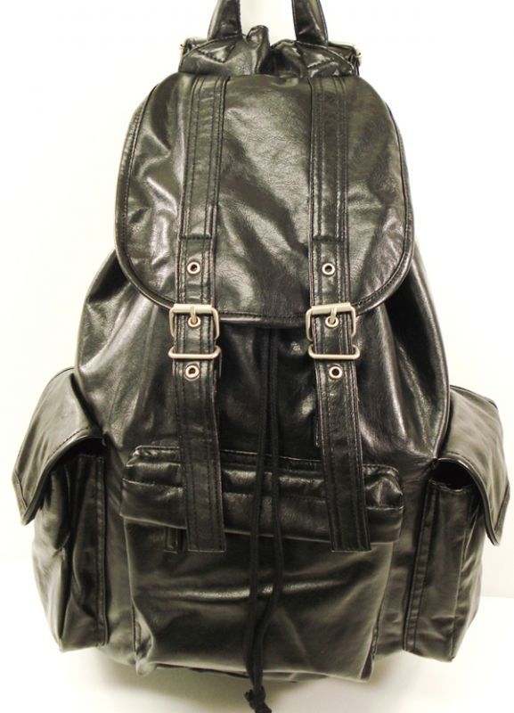 【新入荷】ソフト合皮ツーストラップリュックサック