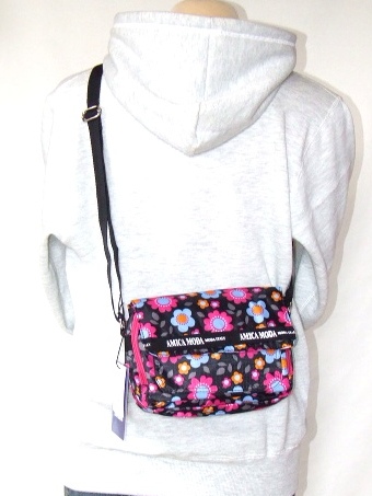 【新入荷】AMICA MODA拡幅機能フラワー柄ポシェット＆トートバッグ