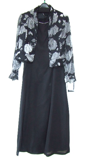 【新入荷】【スポット品】フォーマルラインストーンワンピースアンサンブル