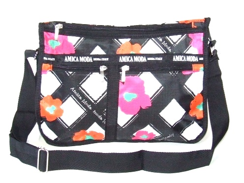 【新入荷】拡幅フラワーチェックショルダー＆エコバッグ