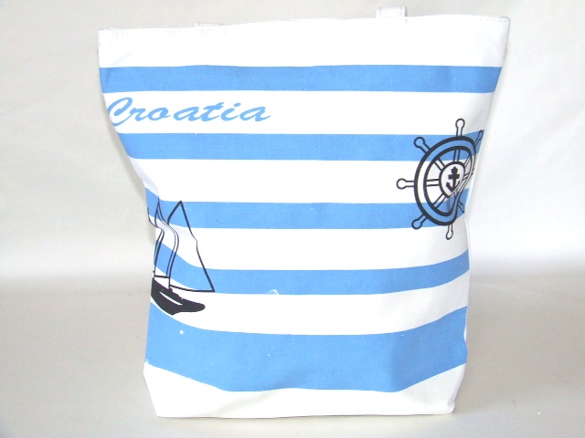 【新入荷】訳あり【メール便ok】マリンボーダートートバッグ