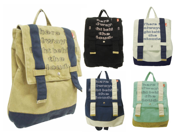 【新入荷】ウォッシュ帆布リュックサック