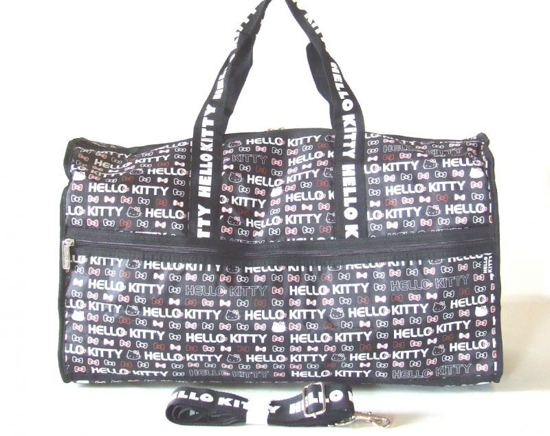 【新入荷】HELLO KITTYハローキティ８ポケ付2WAYボストンバッグ