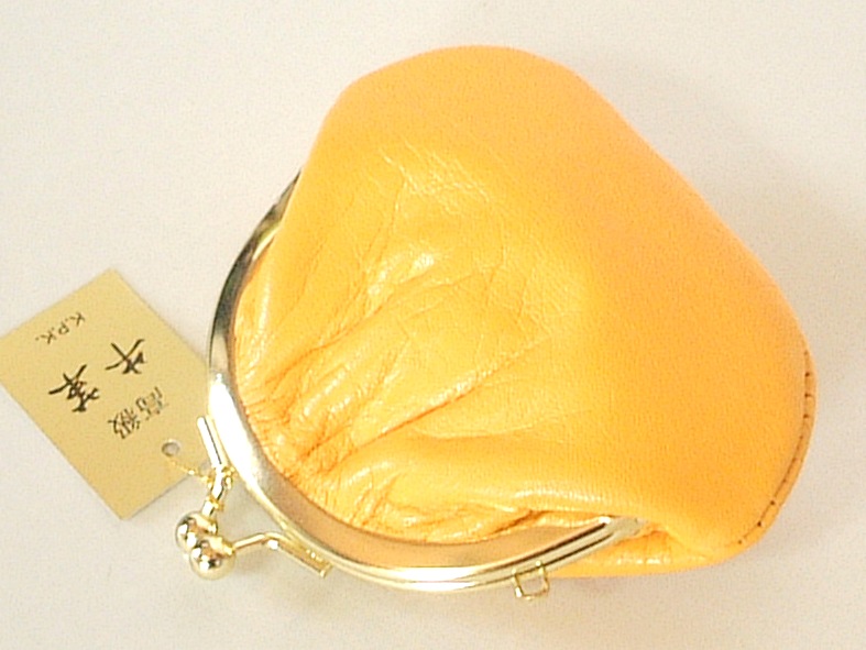 【新入荷】牛革がま口財布・小物入れ