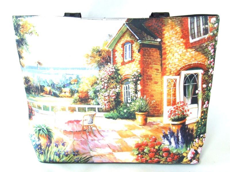 お部屋のインテリアにも！絵画プリントのアーティスティックデザイントートバッグが入荷しました！