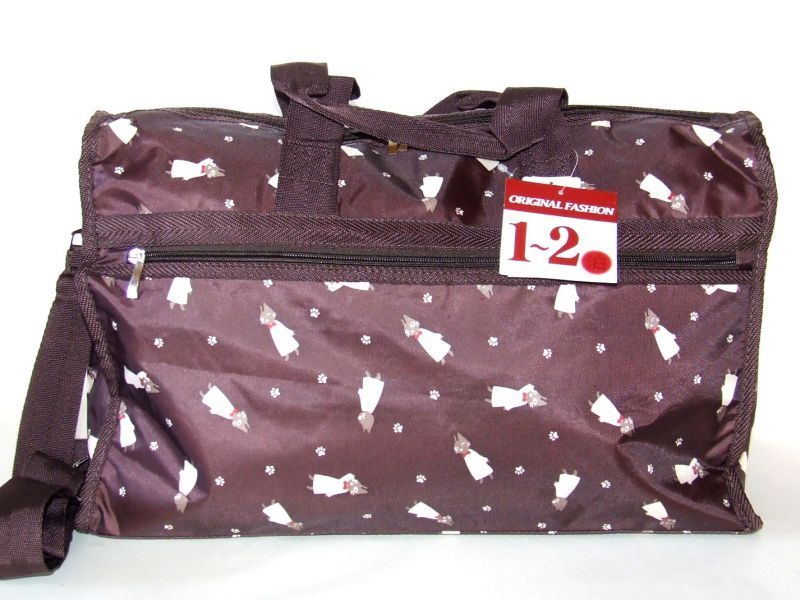 １〜２泊の旅行にちょうど良い！キャットプリント２ＷＡＹボストンバッグが入荷しました！