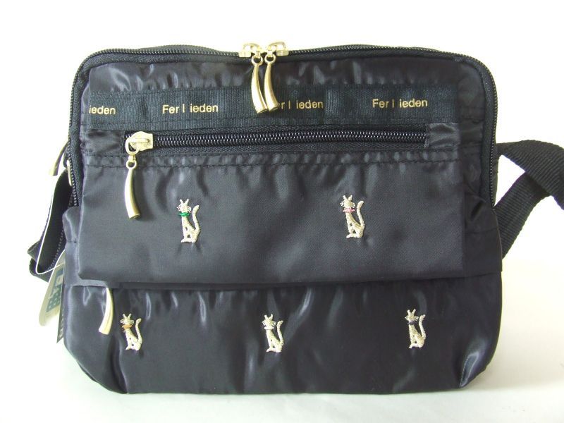 愛猫家におすすめ！全面に猫の刺繍が入ったキュートなバッグが入荷しました！