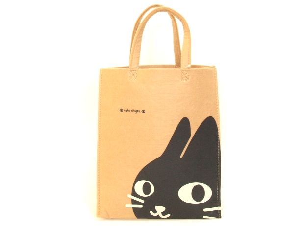 かわいい猫人間がプリントされたオシャレなトートバッグが入荷しました！